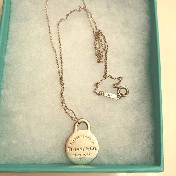 Tiffany & Co. Jewelry - Tiffany charm and necklace